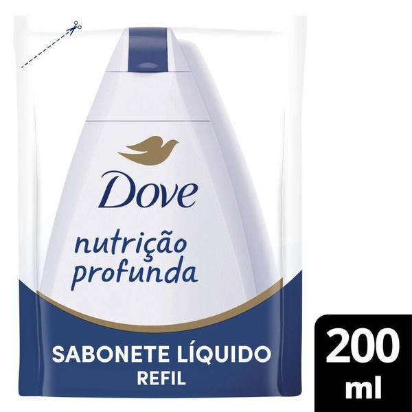 Imagem de Refil Sabonete Líquido Dove Nutrição Profunda 200ml