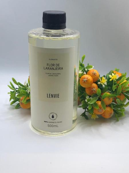 Imagem de Refil sabonete liquido flor de laranjeira elementos - 500ml