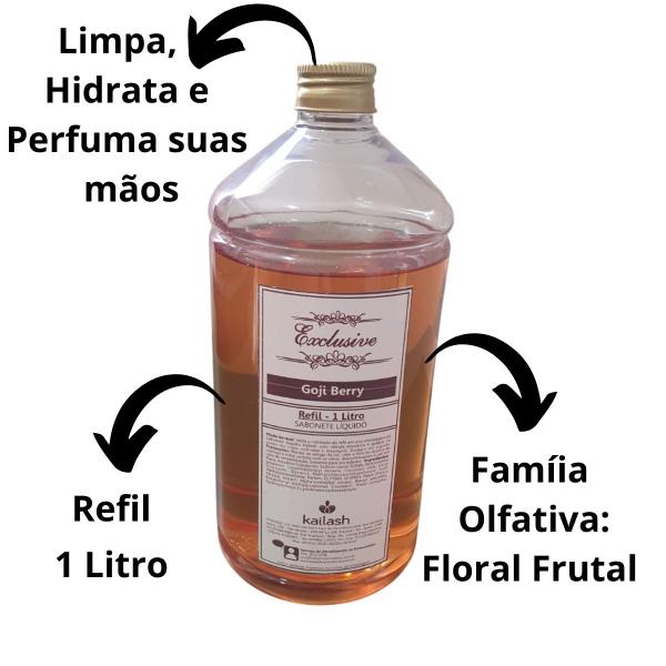 Imagem de Refil Sabonete Líquido Kailash 1 Litro - Fragrâncias