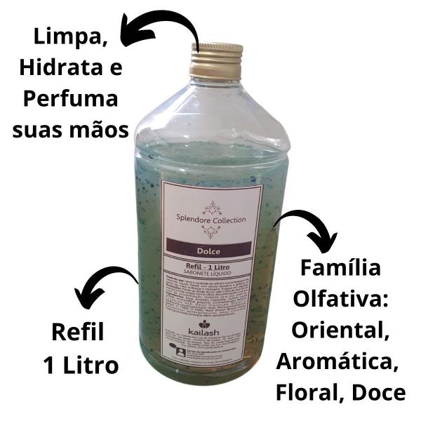 Imagem de Refil Sabonete Líquido Kailash 1 Litro - Fragrâncias