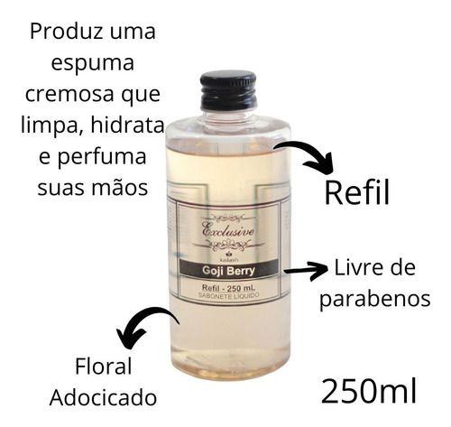 Imagem de Refil Sabonete Líquido P/ Lavabo Goji Berry Kailash 250ml