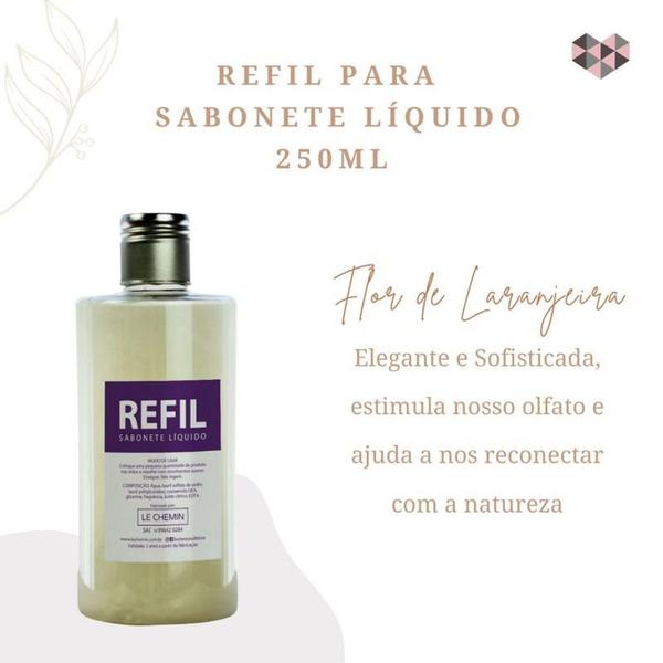 Imagem de Refil sabonete liquido plastico flor de laranjeira - Casa Com Amor