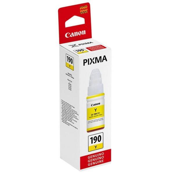 Imagem de Refil tinta Canon GI190 Yellow original G1100/G1110/G2100