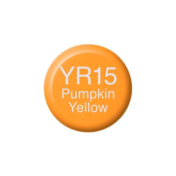 Imagem de Refil Tinta Marcador Copic Ink 12 ml Pumpkin Yellow YR15