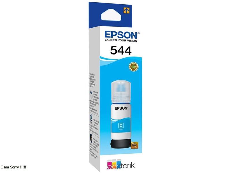 Imagem de Refil Tinta Original Epson Ciano T544420 L1110 L5190 L3110 L3150 T544 544 65ml