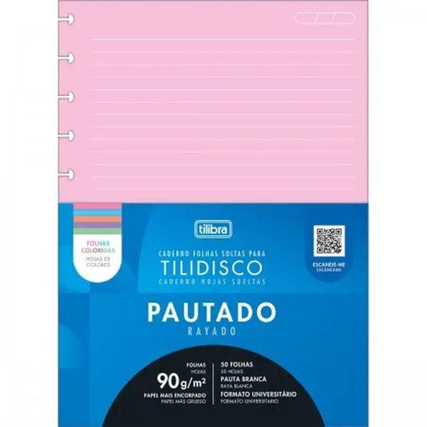 Imagem de Refil univ tilidisco colors 50fl 341801 - Tilibra