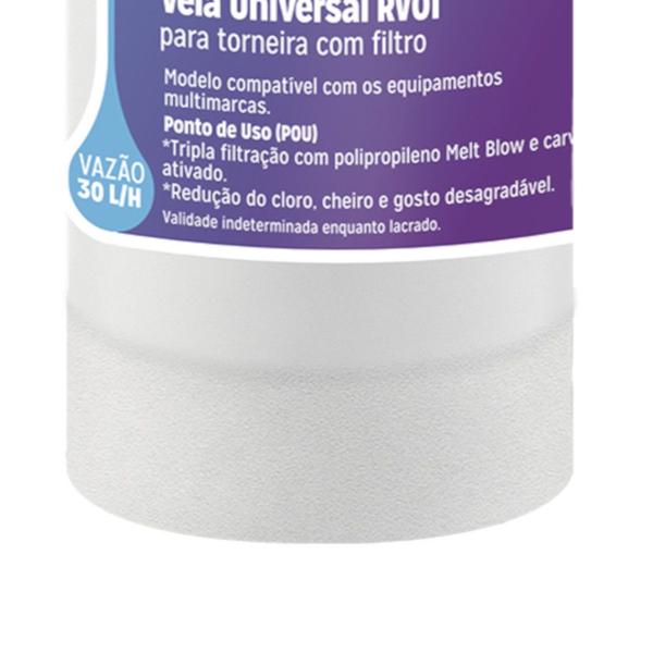 Imagem de Refil vela universal para torneira com filtro acqua bella/vitale - RV01 - Acquabios