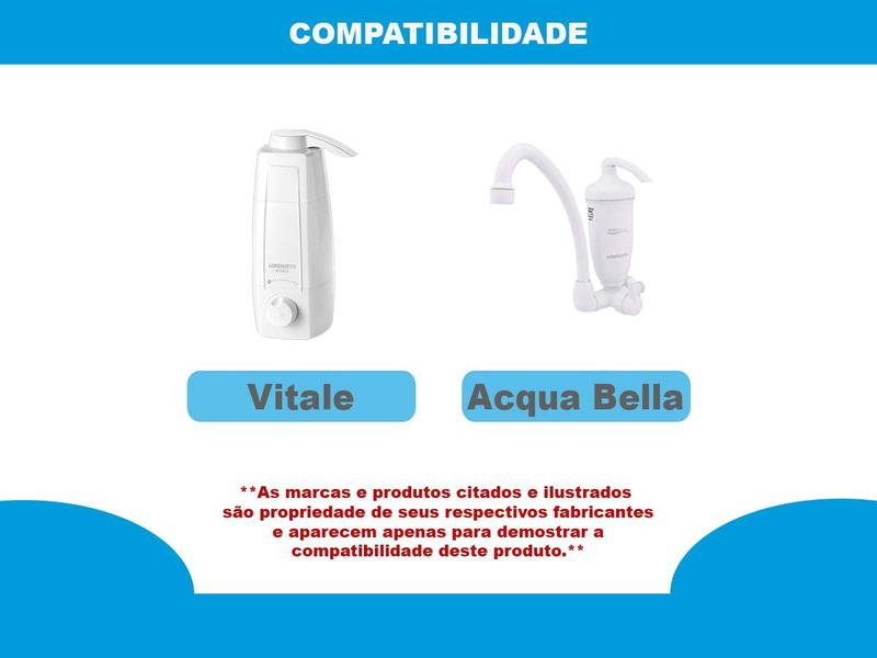 Imagem de Refil Vela Universal Torneira com Filtro Acqua Bella Vitale