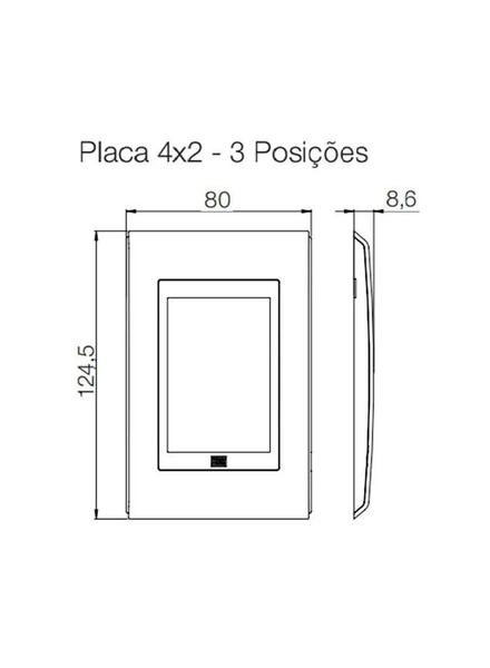 Imagem de  refinatto pl 4x2 3 pos premium branco / classic blue - weg