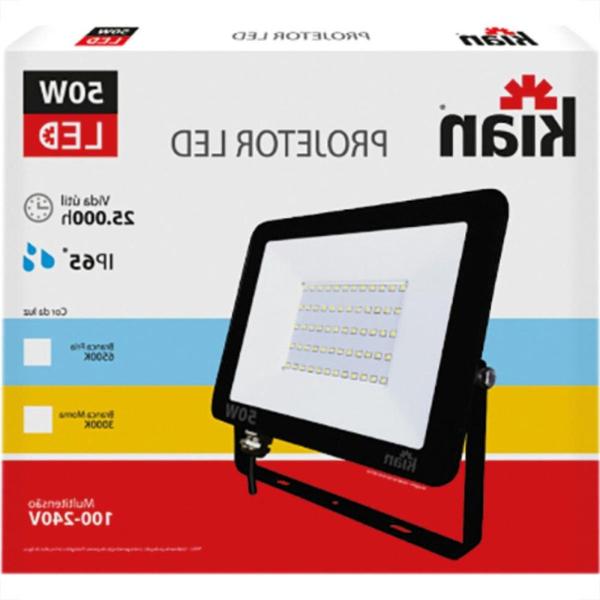 Imagem de Reflet.C/Led Kian Giii 50W 6500K Ip65