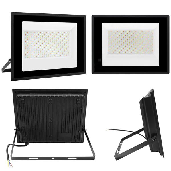 Imagem de Refletor 100W LED SMD Slim Mini Holofote RGB Colorido IP67 Bivolt