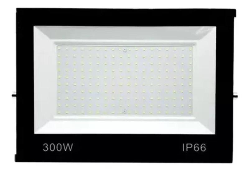 Imagem de Refletor 300w Led Smd Slim Mini Holofote Branco Frio Ip66