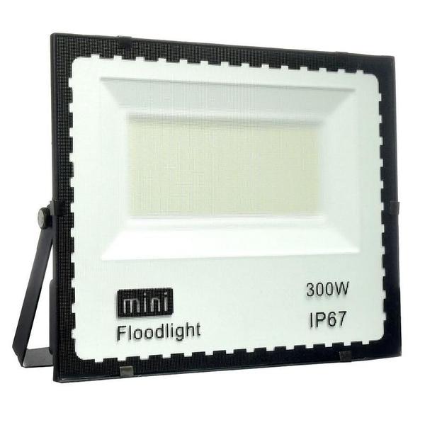 Imagem de Refletor 300W LED SMD Slim Mini Holofote Branco Frio IP67 Bivolt