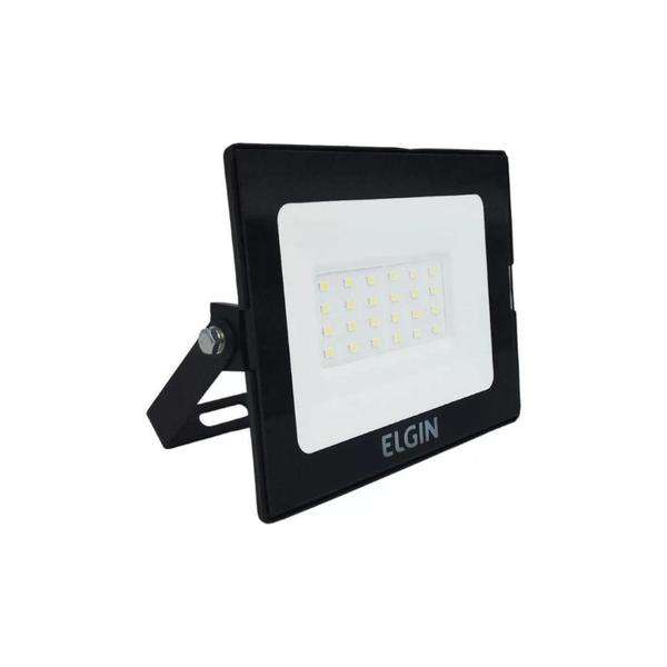 Imagem de Refletor 400w Led Bivolt Luz Resistente Externo Prova d'água 6500k Branco Frio Elgin