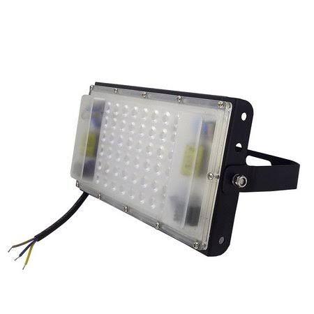 Imagem de Refletor 50W Modular LED SMD Slim Industrial Branco Frio 6500K IP67 Bivolt