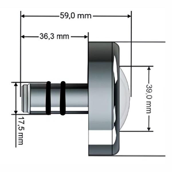 Imagem de Refletor 7,5W Mono Branco Tholz