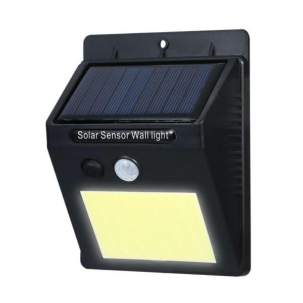 Imagem de Refletor Arandela Solar Parede Sensor Presença 30 Leds