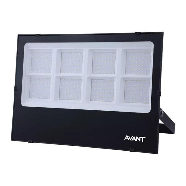 Imagem de Refletor Avant Led Slim 400w Preto Bivolt 5 Unidades