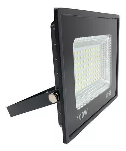 Imagem de Refletor De Led 100w Bivolt Prova D'água Branco Frio Ip66