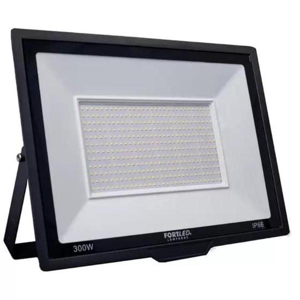 Imagem de Refletor de Led 300W Luz Branca 110/220V 25.000h Fortled