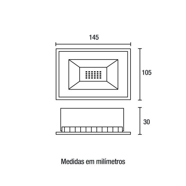 Imagem de Refletor de Led 50W Tech IP65