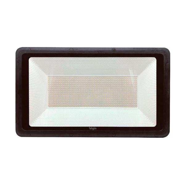 Imagem de Refletor de Led Elgin Slim PRO 400W 6500K Preto Bivolt