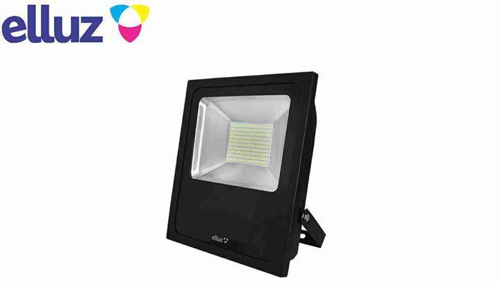 Imagem de Refletor Elluz De Led Alumínio Luz Fria 6500k 30w 2250 Lúmens Bivolt