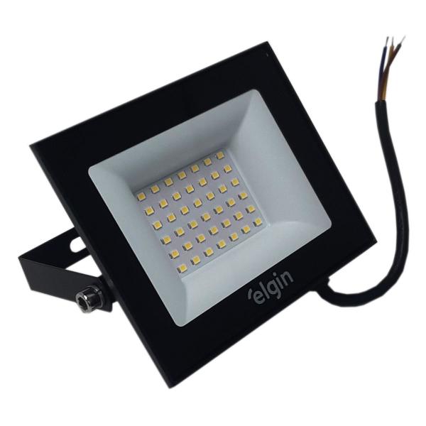 Imagem de Refletor Externo 6500K Bivolt 30W Elgin 48RPLED30G0 Original