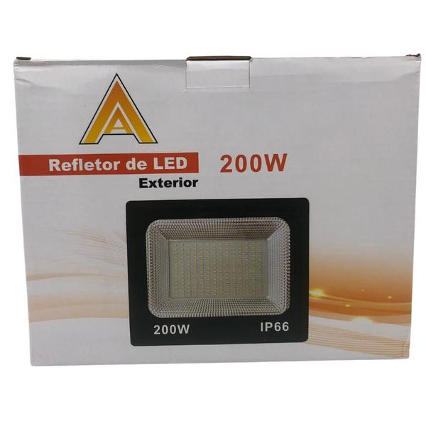 Imagem de Refletor Holoforte Branco Quente 200w De Led Bivolt Ip66