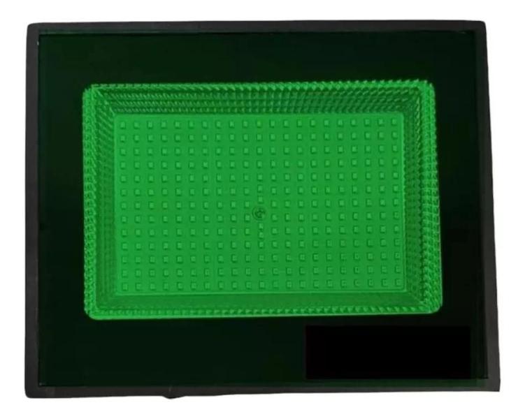 Imagem de Refletor Holofote Led 400w Luz Verde Decoração Jardim