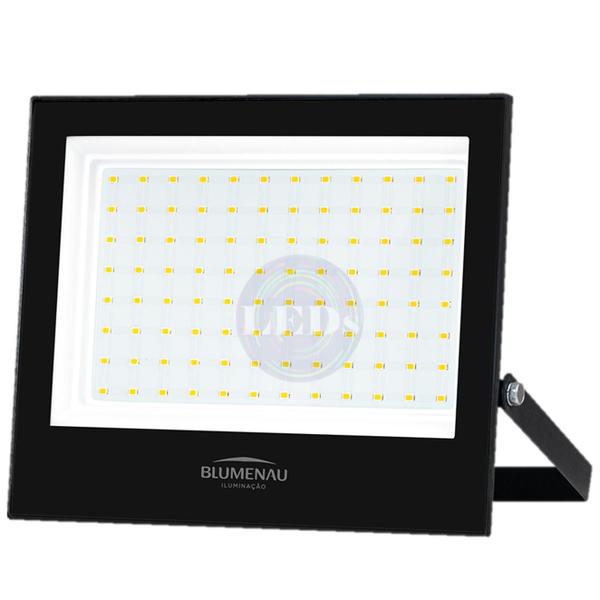 Imagem de Refletor Holofote Led Slim 100w Branco Neutro 4100k Ip66