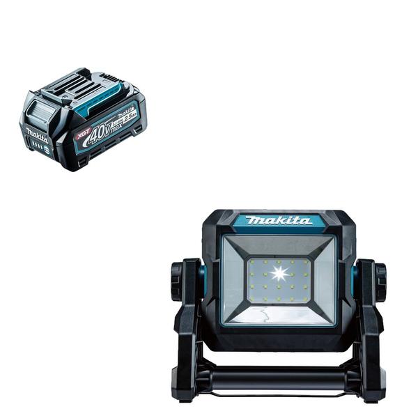 Imagem de Refletor Lanterna Led 18V 40V ML003G Bateria 2.5Ah Makita