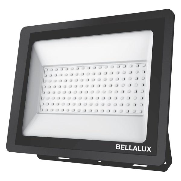 Imagem de Refletor Led  100W 3000K 8000Lm Preto Ip65 Bivolt Bellalux