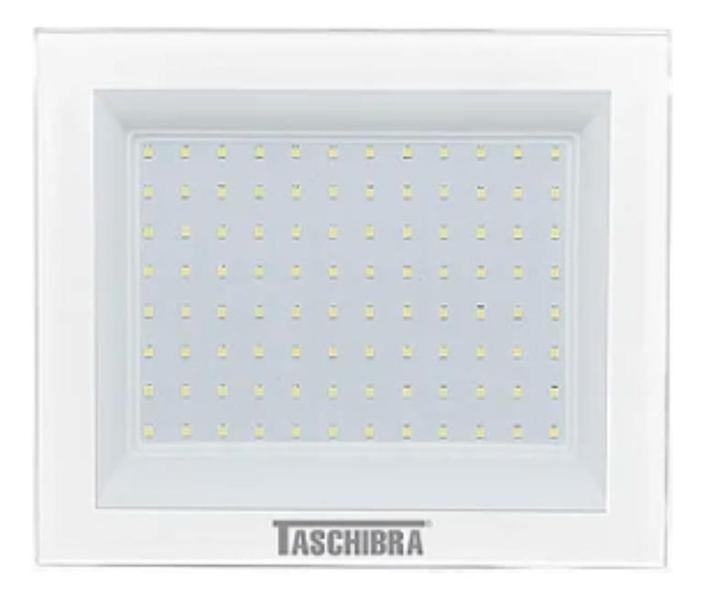 Imagem de Refletor Led 100w 6500k Branco Externo Ip65 Prova D'água Taschibra