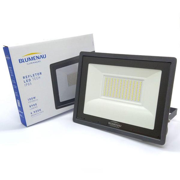 Imagem de Refletor Led 100w 6500k IP65 8.900LM Blumenau