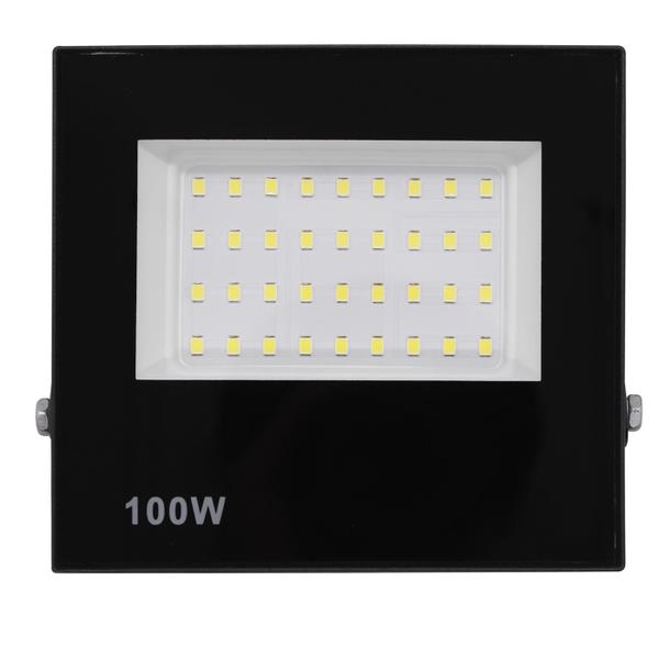 Imagem de Refletor Led 100w Holofote Bivolt Prova Dágua Branco Frio