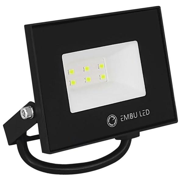 Imagem de Refletor Led 10W Bivolt 8,5cm Branco Quente IP66