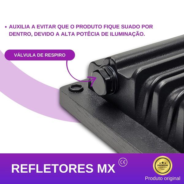 Imagem de Refletor LED 150W - Brilhante e Econômico - Kit 2 Unidades