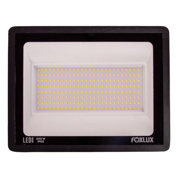 Imagem de Refletor LED 200W Bivolt Luz Branca 6.500K Foxlux