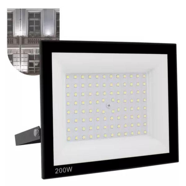 Imagem de Refletor LED 200W Bivolt Luz Branco Frio