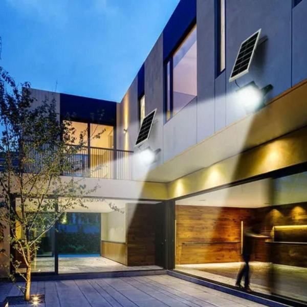 Refletor LED 200W Holofote Mini Compacto Preto - ATENA Imagem de Refletor LED 200W Holofote Mini Compacto Preto