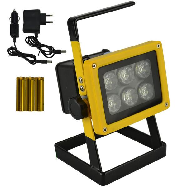 Imagem de Refletor LED 30W Portátil Recarregável IP65 6 LEDs COB CBRN16426