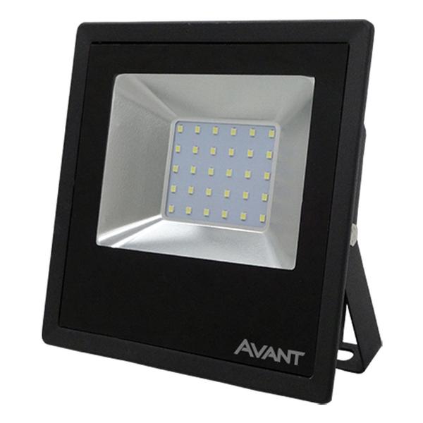 Imagem de Refletor Led 50W Cob Avant Bivolt Slim Ip65 Branco Frio 6500K