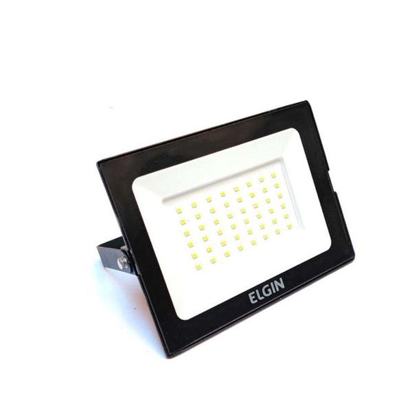 Imagem de Refletor Led 50w Holofote Ip65 Branco Frio 6500k Bivolt Elgin