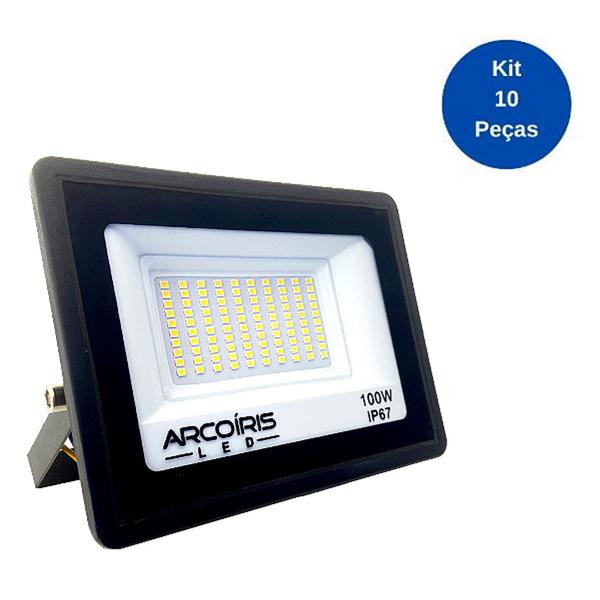 Imagem de Refletor Led 50w Mini Floodlight Ip67 Branco Frio Externo - 82144