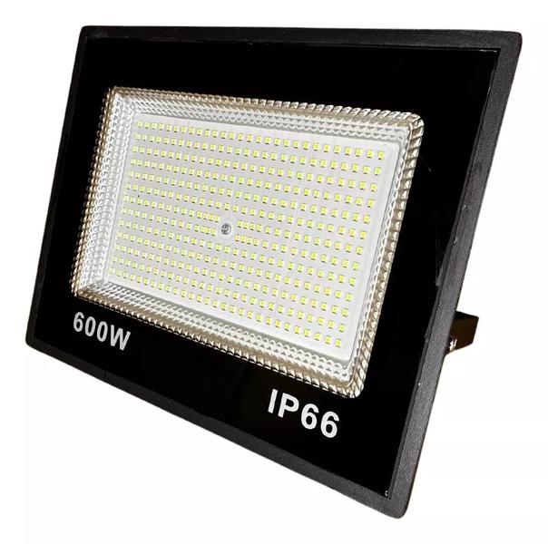 Imagem de Refletor Led 600w Branco Frio Ip66 Blindado Áreas Externas Bivolt 