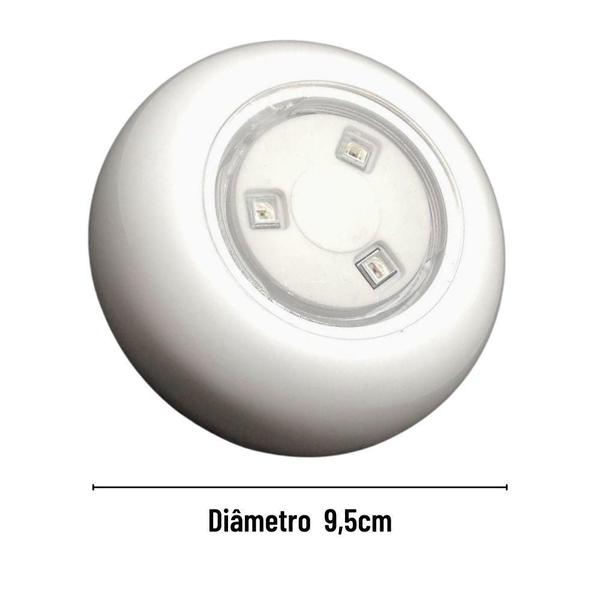 Imagem de Refletor Led 9W Luz Azul Abs Iluminação Piscina - Aqua Light