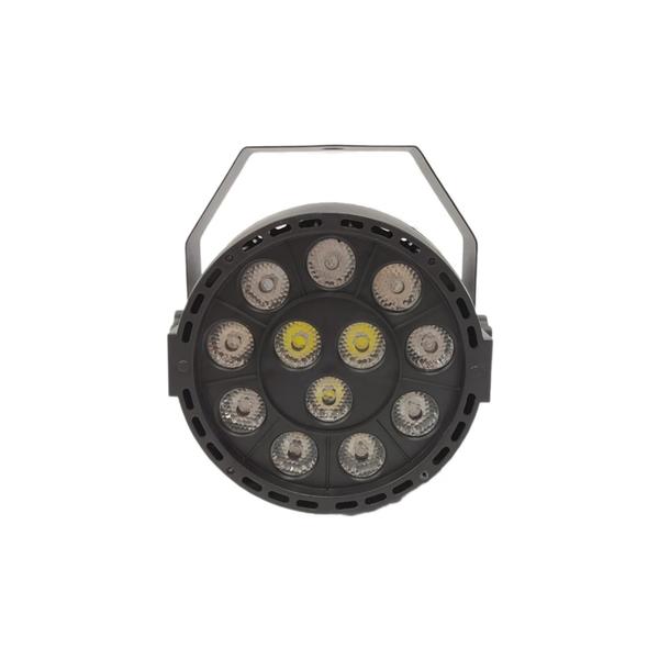 Imagem de Refletor Led Canhão RGB 18 e 12 Led Bivolt Iluminação Festa Eventos Decoração