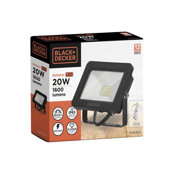 Imagem de Refletor LED ECO 30W 6500K IP65 Black+Decker