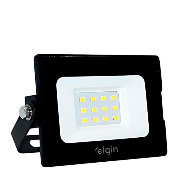 Imagem de Refletor Led Elgin 10W 6500K Preto